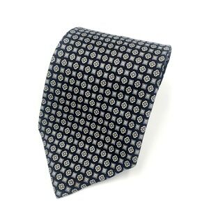 Polo by Ralph Lauren Men's 100%‎ Silk Men's Necktie Geometric Black 60"